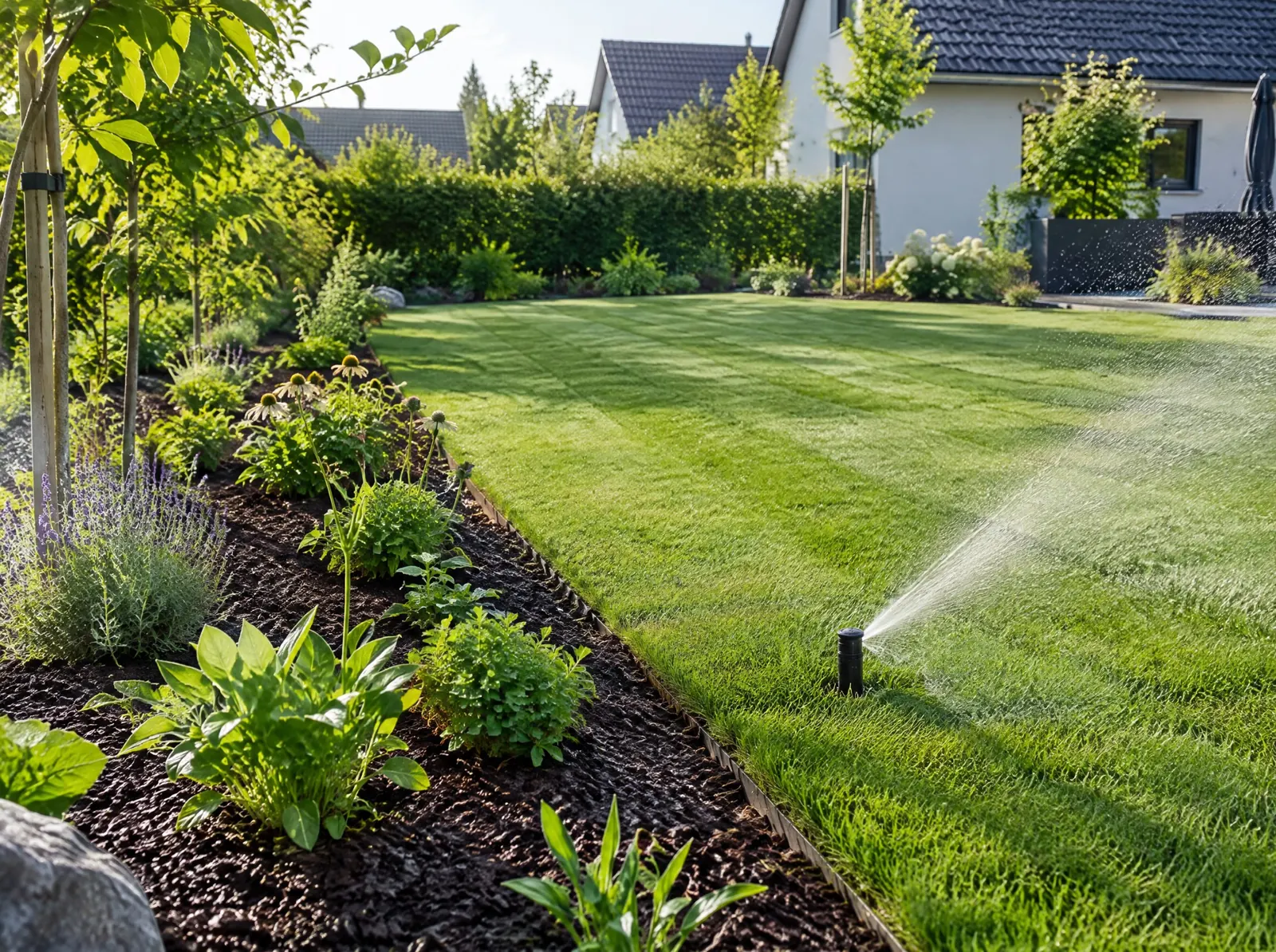 Rollrasen & Bepflanzung in Kornwestheim – SCHALA Gartenbau