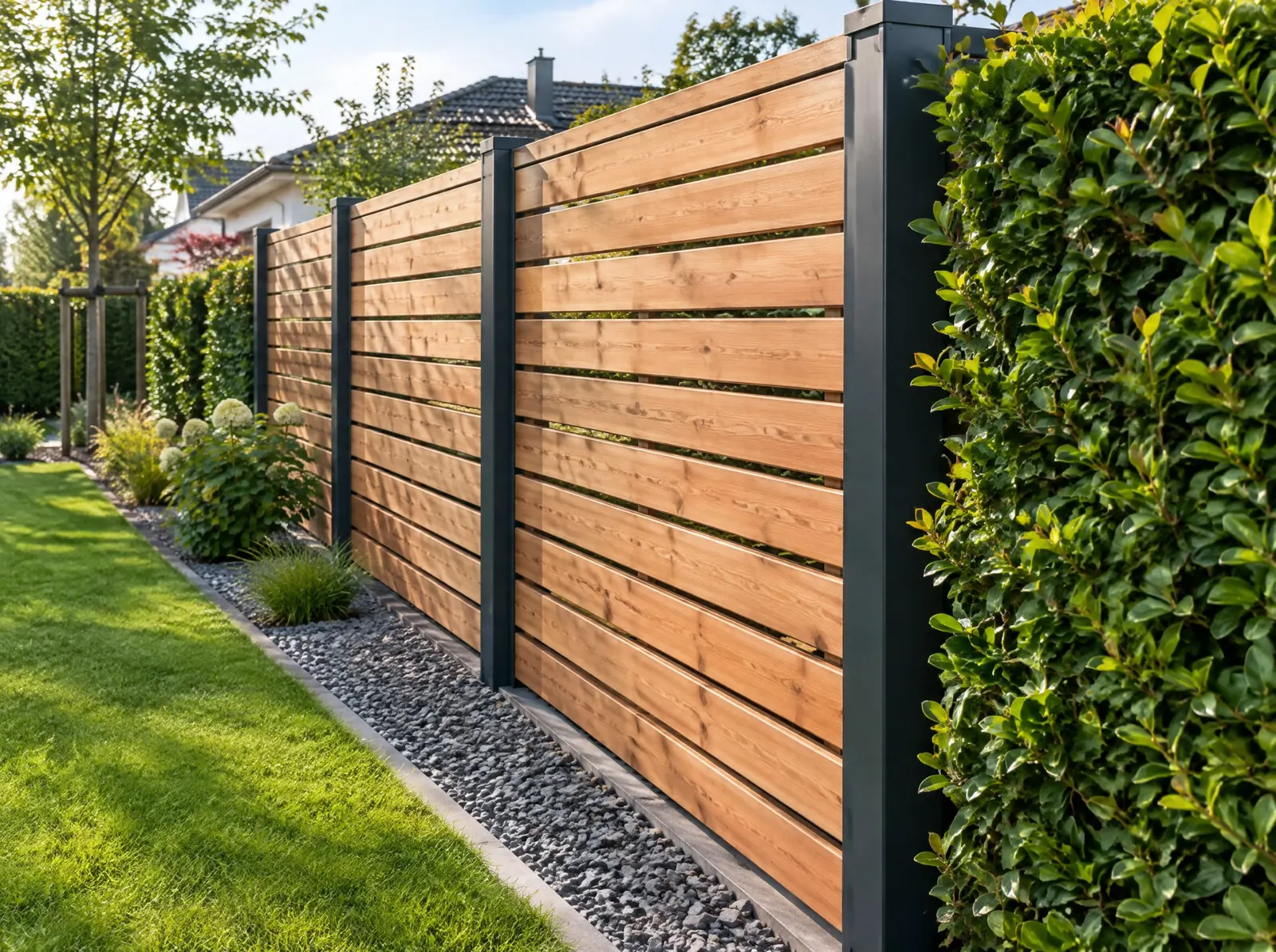 Zaunbau & Sichtschutz in Kornwestheim – SCHALA Gartenbau